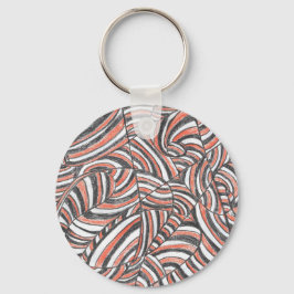 Llavero Darya | Arte abstracto dibujado a mano