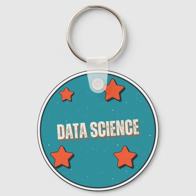 Llavero Data Science (Anverso)