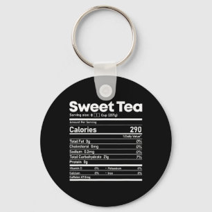 Llavero Datos Nutricionales del Té Dulce Diversión Día de