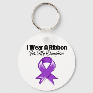 Llavero Daughter - I Wear Purple Ribbon
