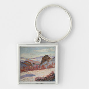 Llavero d'Auvergne del St. Sauves, c.1900 (aceite en el