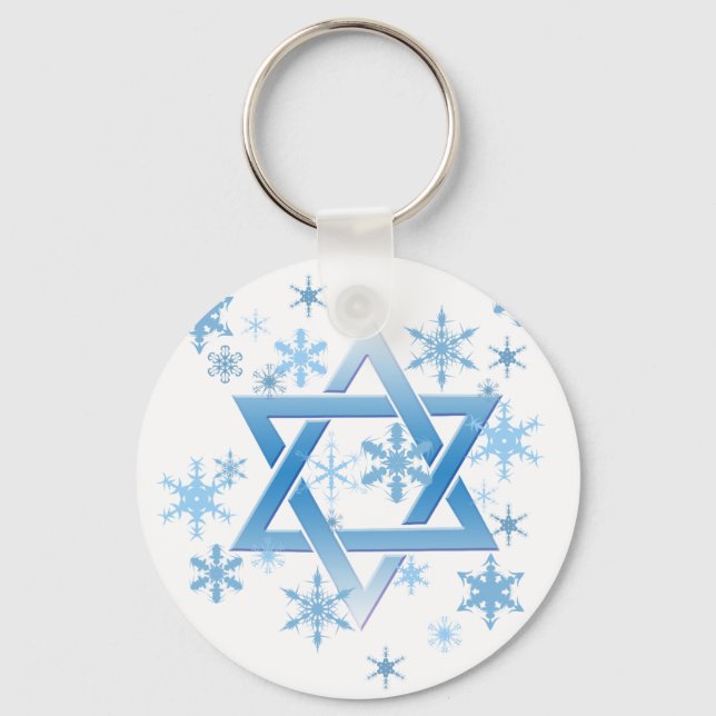 Llavero david de invierno (Anverso)