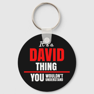 Llavero David Thing que no entenderías