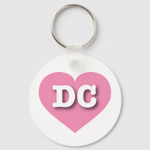 Llavero DC Pink Heart - Amo DC