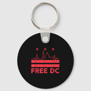 Llavero Dc Washington Retro Protege A Los Autónomos