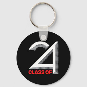 Llavero De 2024 Shirt Graduation Senior High School Colleg