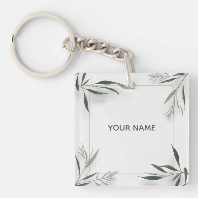 Llavero de acrílico (Frente)