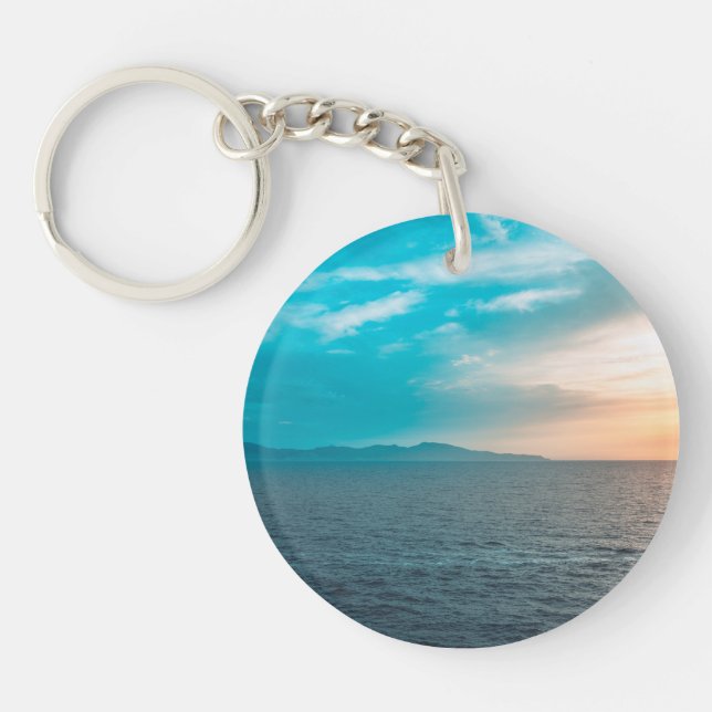 Llavero de acrílico con foto personalizada (Frente)