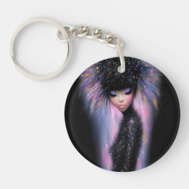 Llavero de acrílico Cosmic Diva Stellar Glow