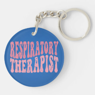Llavero de acrílico de Terapeuta Respiratorio