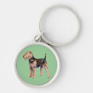 Llavero de Airedale Terrier