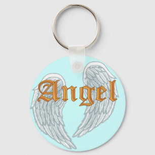 Llavero de alas de ángel