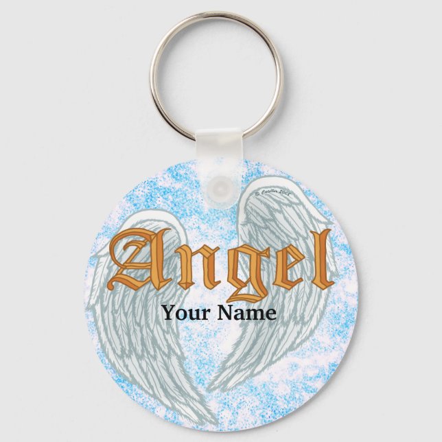 Llavero de Alas de Ángel (Anverso)