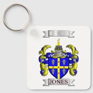 Llavero de Aluminio Apellido y Escudo de la Famili