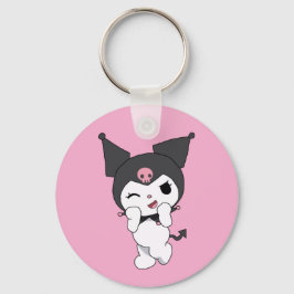 Llavero de aluminio de doble cara de Kuromi