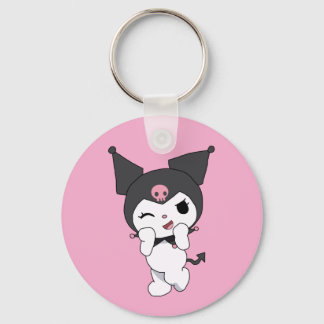 Llavero de aluminio de doble cara de Kuromi