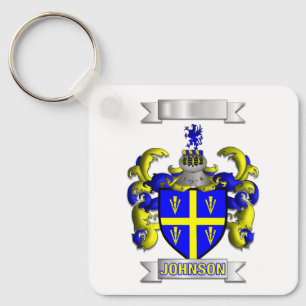 Llavero de aluminio Escudo de apellido de la famil