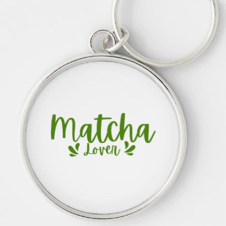 Llavero de Amante del Matcha | Llavero de Té Verde