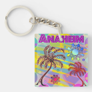 Llavero de Anaheim Feliz y Esperanza