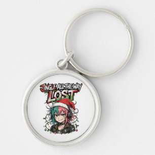 Llavero de anime de Navidad regalo de cascabel par