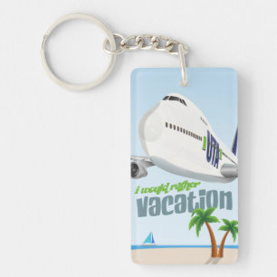 Llavero de Avión de Vacaciones Preferido