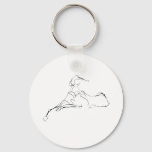 Llavero de Azawakh de David Moore