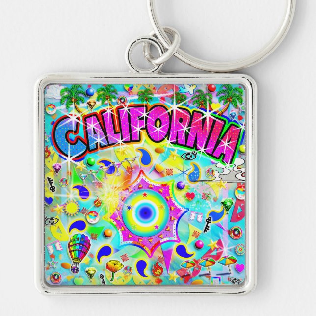 Llavero de Baile Místico de California (Frente)