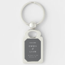 Llavero de Boda Personalizado Escrito en las Estre