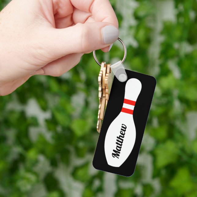 Llavero de bolos personalizado para bolos (Mano)