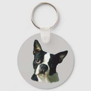 Llavero de Boston Terrier