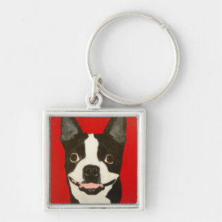 Llavero de Boston Terrier