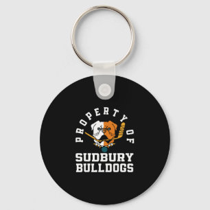 Llavero De Bulldog de Sudbury Diversión 1 