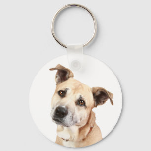 Llavero de cachorro de American Staffordshire Terr