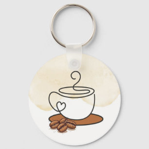 Llavero de Café Primero Decisiones Después