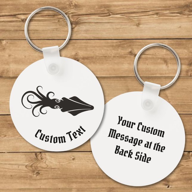 Llavero de calamar negro (Subido por el creador)