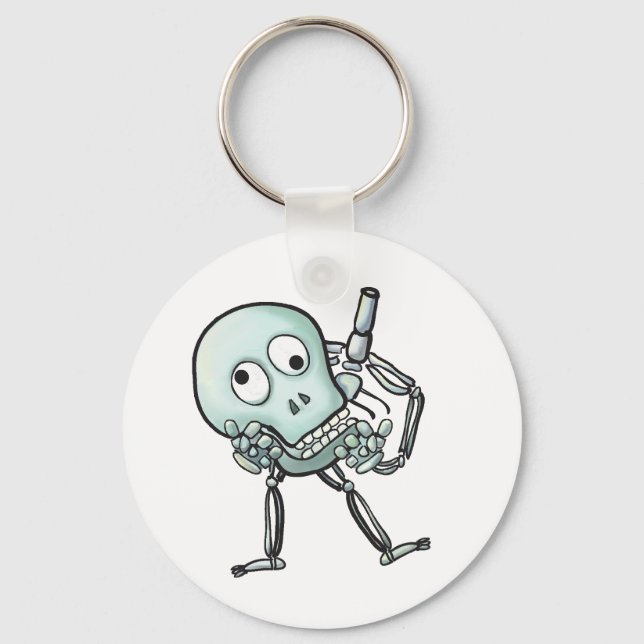 Llavero de calavera (Anverso)