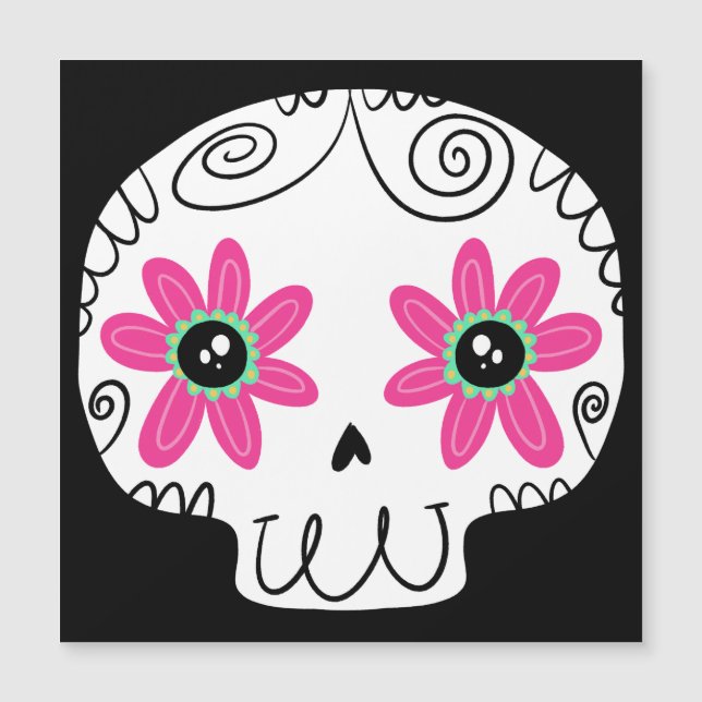 Llavero de Calavera de Azúcar Día de Muertos (Anverso)