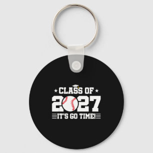 Llavero De Camiseta Atrás Escuela 2027 Béisbol 2027