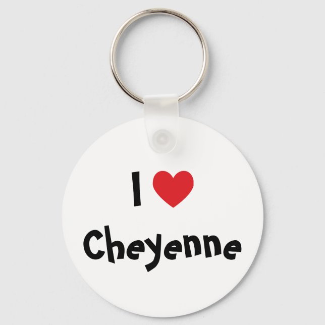 Llavero de Cheyenne que amo (Anverso)