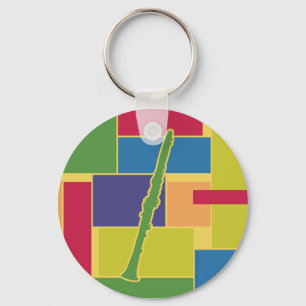Llavero de Clarinete Colorblocks