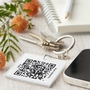 Llavero de código QR