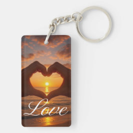 Llavero de Colage de Fotos y Texto Personalizado