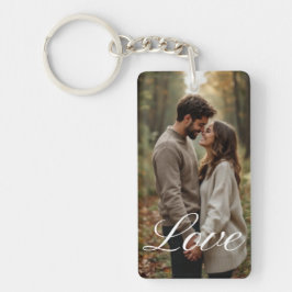 Llavero de Colage de Fotos y Texto Personalizado