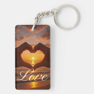 Llavero de Colage de Fotos y Texto Personalizado