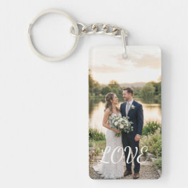Llavero de Colage de Fotos y Texto Personalizado