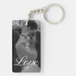 Llavero de Colage de Fotos y Texto Personalizado