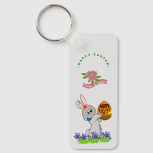 Llavero de conejo de Pascua