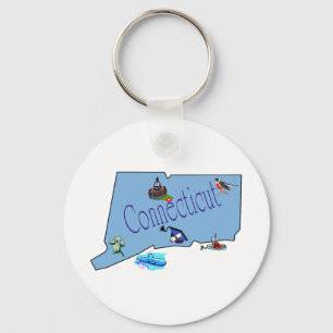 Llavero de Connecticut