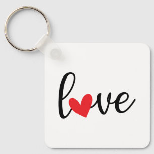 Llavero de Corazón de Amor – Llave de Corazón de A