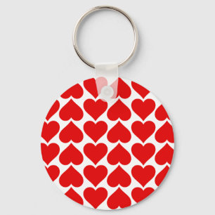 Llavero de Corazones en Baldosas